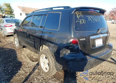 2007 Toyota Highlander V6 from USA, damaged, VIN JTEEP21A370215432